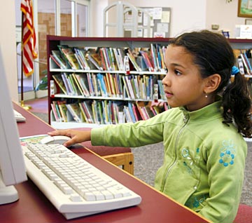 child in computer